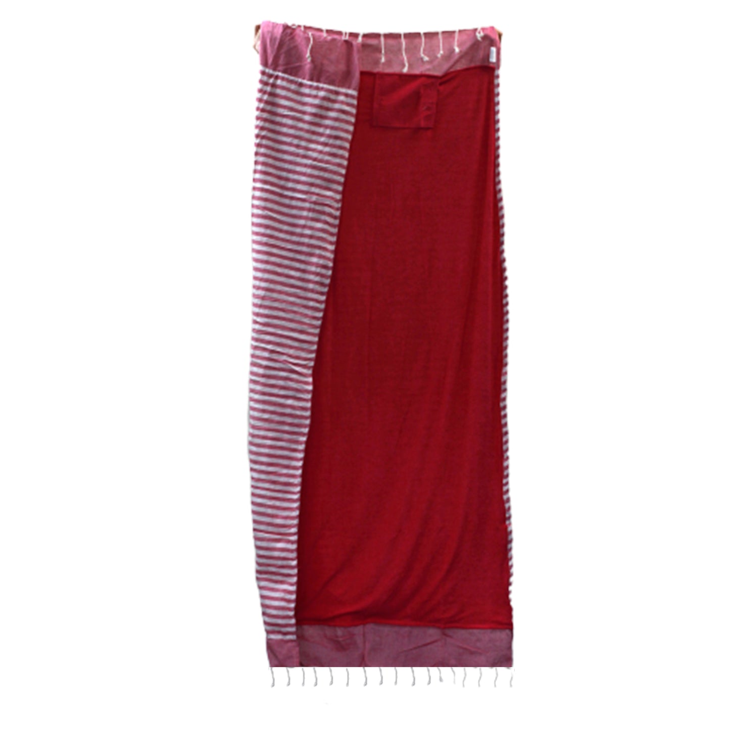 Toalla Pareo de Algodón - 100x180 cm - Rosa Cálido