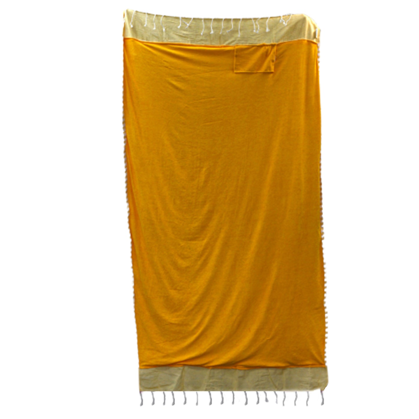 Cotton Pareo Towel - 100x180 cm - Yellow Sun