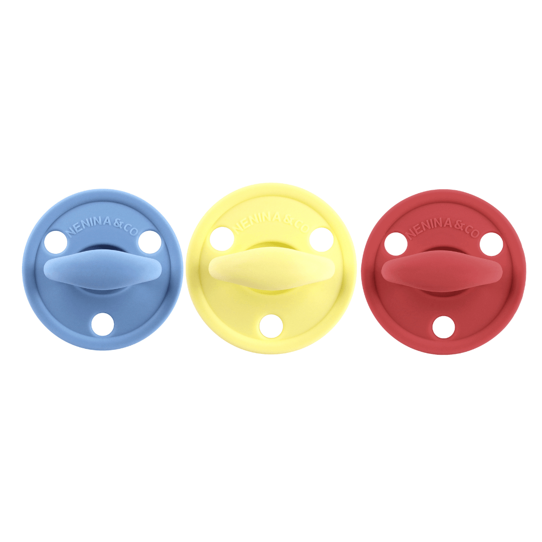 Chupete DIAMOND FS By Nenina & Co Azul, Amarillo, Rojo