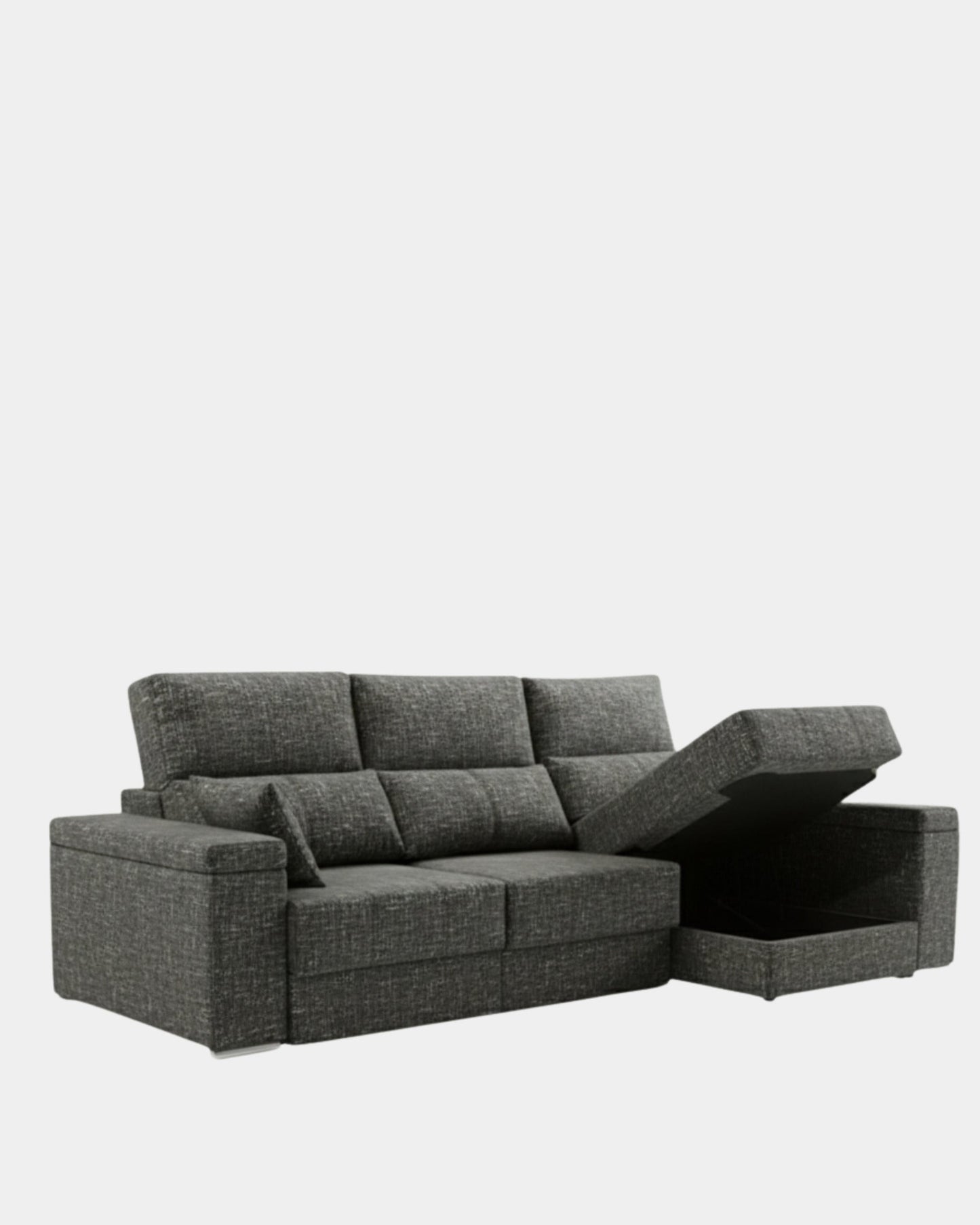 Sofá Chaiselongue Amare Gris