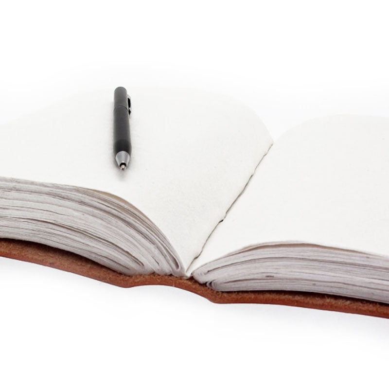 Libro Visitantes Cuero Personalizable 200 Páginas - Grande