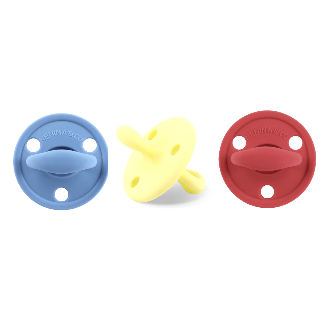 Chupete DIAMOND FS By Nenina & Co Azul, Amarillo, Rojo