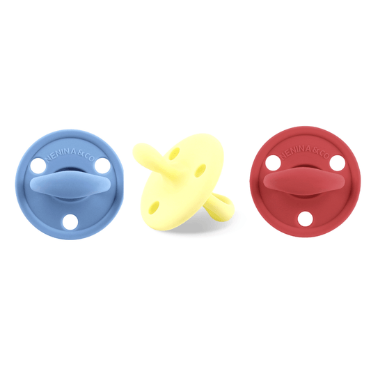 Chupete DIAMOND FS By Nenina & Co Azul, Amarillo, Rojo