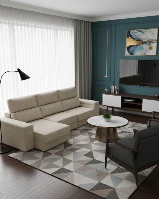 Sofá Chaiselongue Amare Crudo