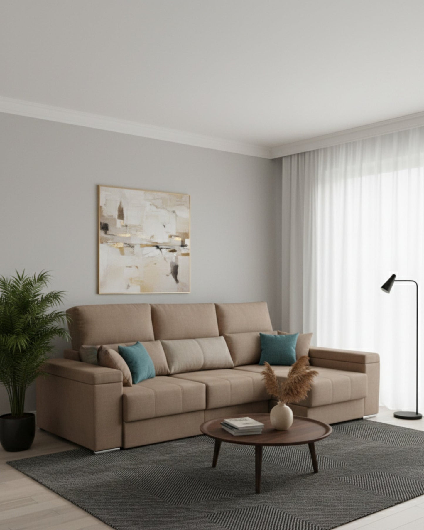 Sofá Chaiselongue Amare Salvador arena