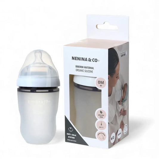 Biberon Anticólico Maternal Nenina & Co Silicona organica