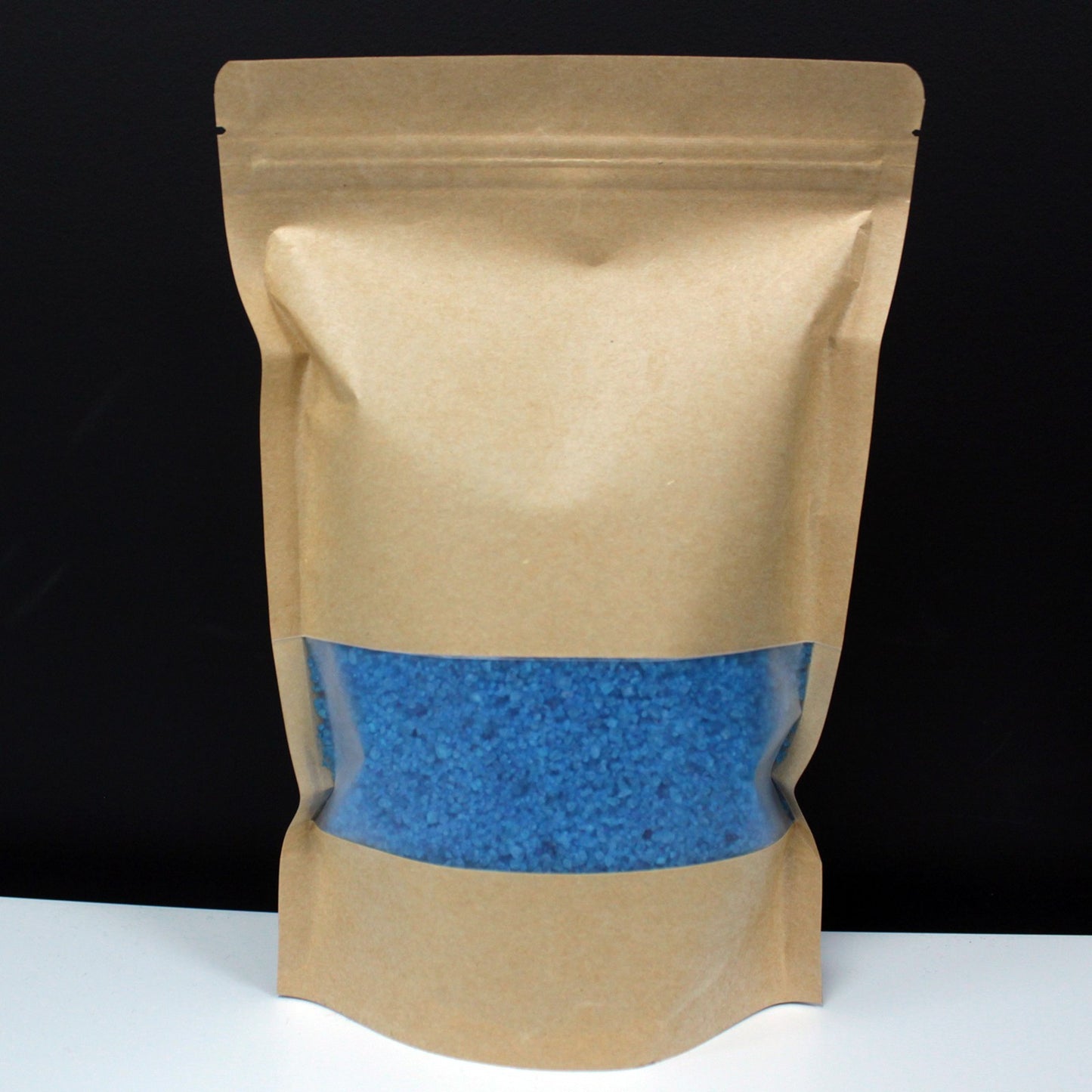 10x Bolsas kraft con ventana 16 x24 cm