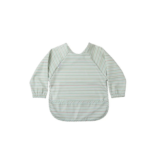 Babero con manga impermeable Horizontal Stripes Nenina & Co