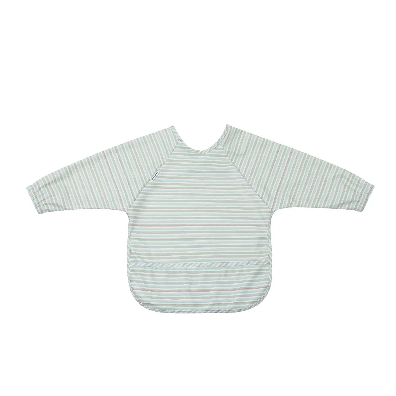 Babero con manga impermeable Horizontal Stripes Nenina & Co