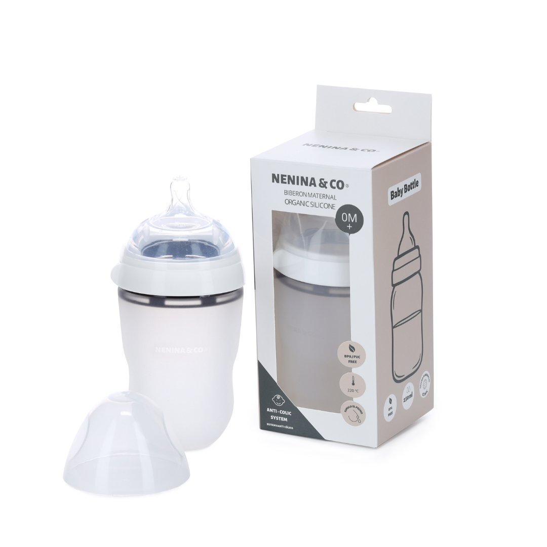 Biberon Maternal + 2 Chupetes CLÁSICOS Nenina & Co