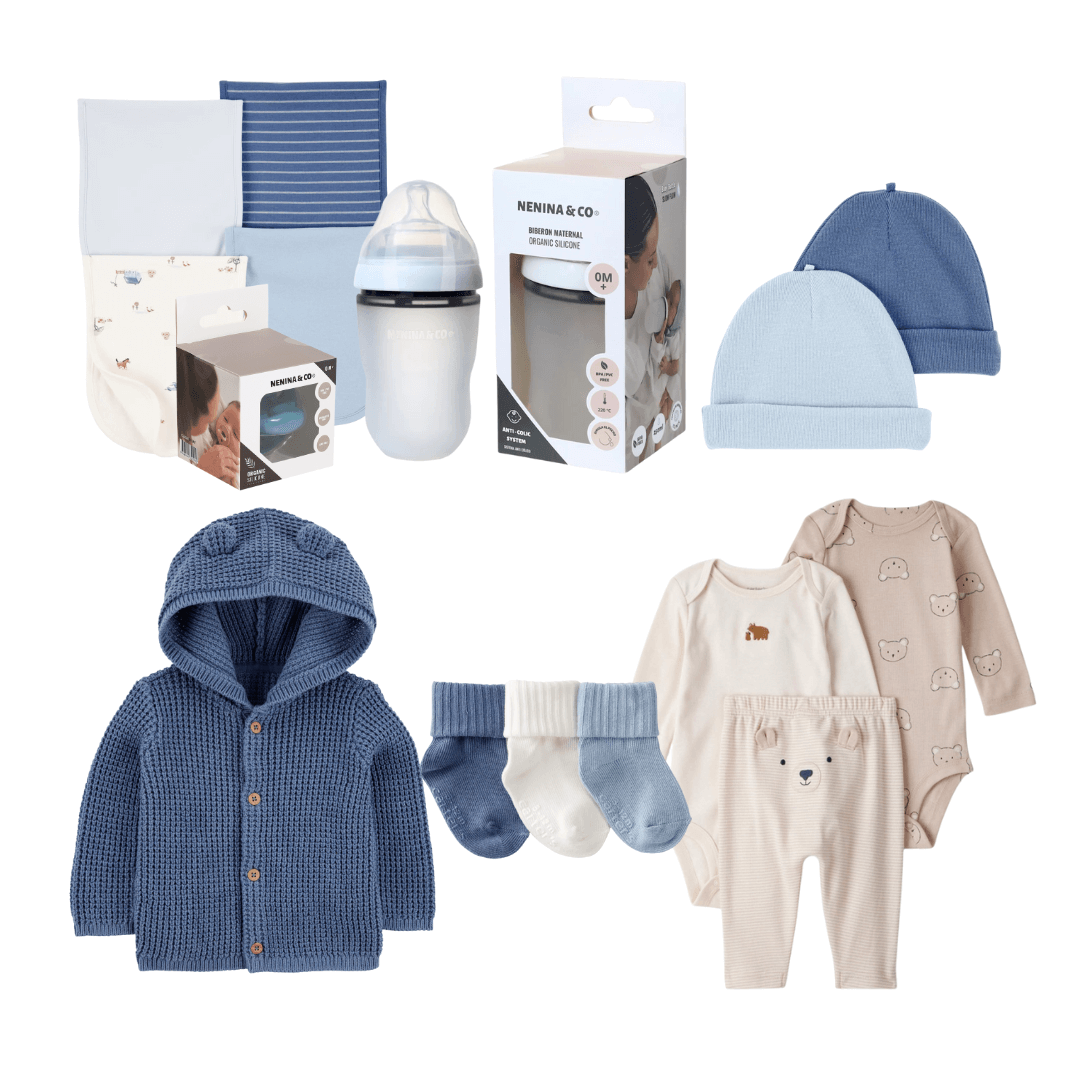 Kit Ajuar Completo para Recién Nacido – Todo lo que tu bebé necesita Nenina & Co