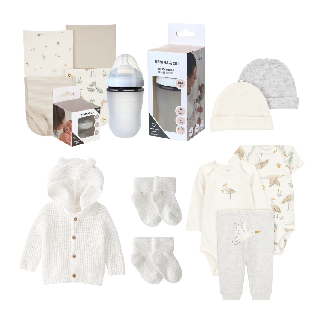 Kit Ajuar Completo para Recién Nacido – Todo lo que tu bebé necesita Nenina & Co