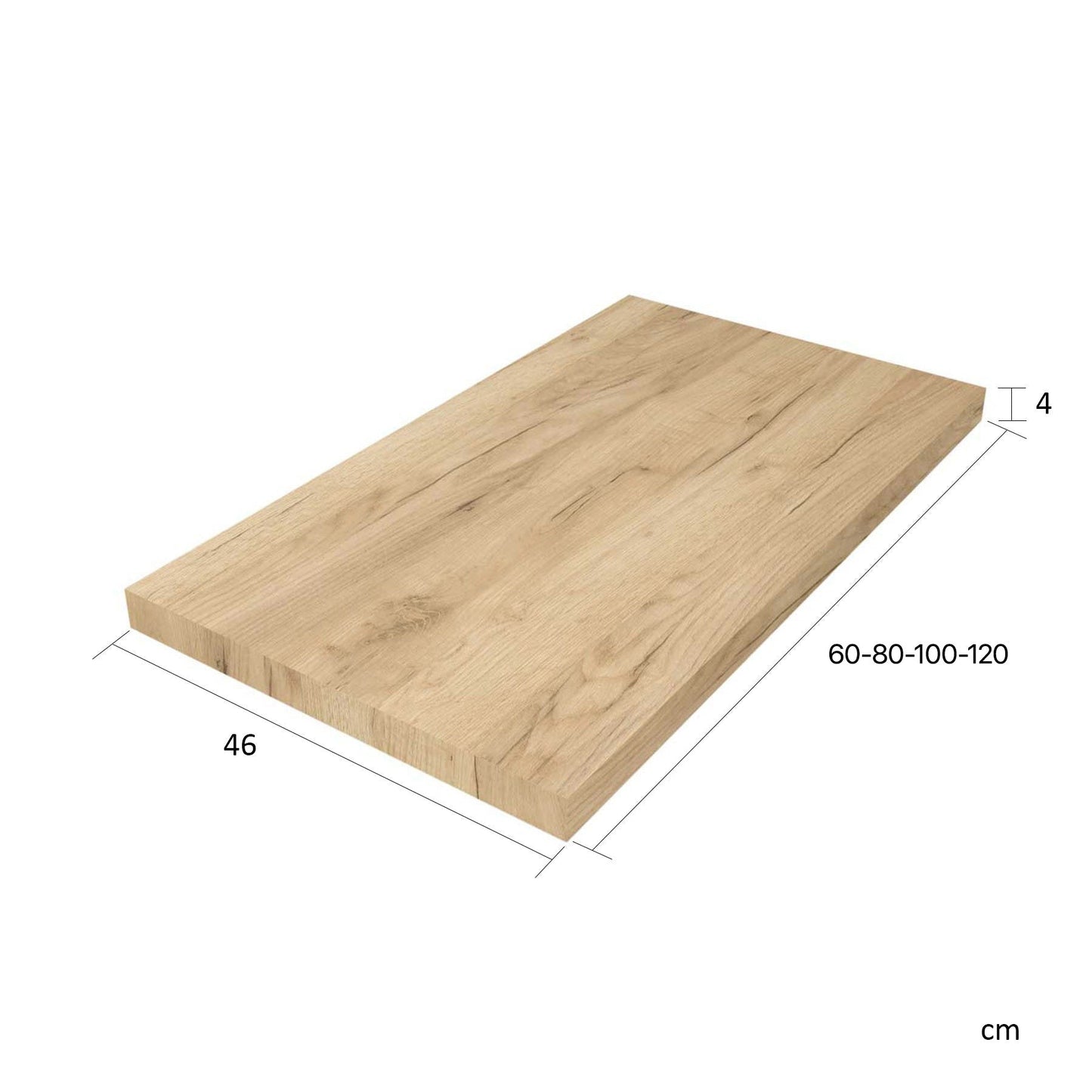 BATHME NIZA Encimera de Baño con Lavabo SOLID SURFACE Negro Mate Color Roble