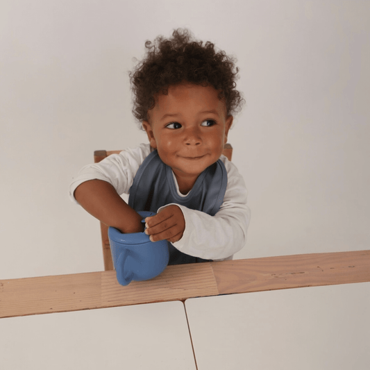 Babero Shaded Blue Nenina & Co