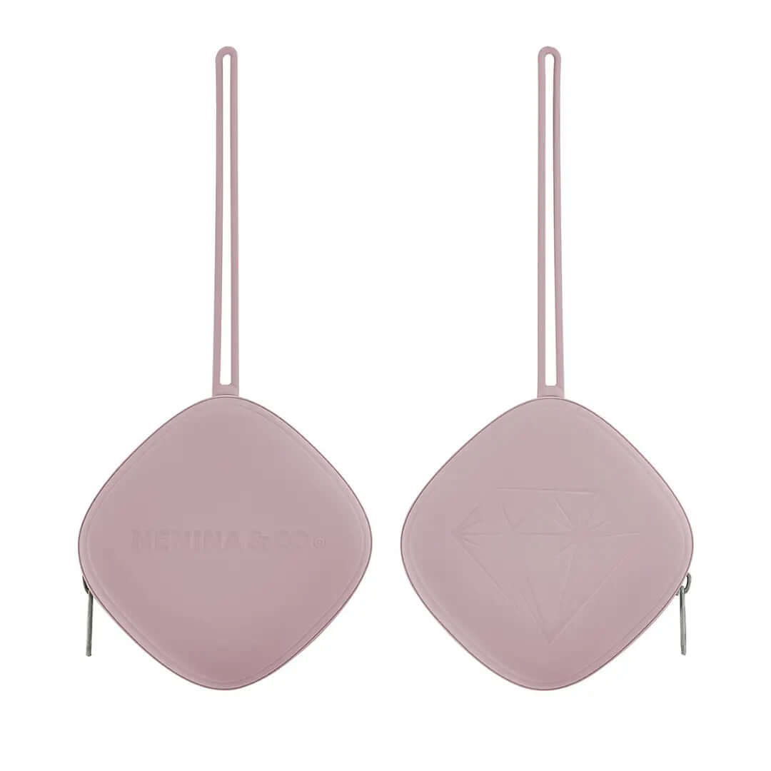 Kit Nenina & Co Rosa pálido + Rosa| 2 Chupetes + 2 Chupeteros + Guardachupete