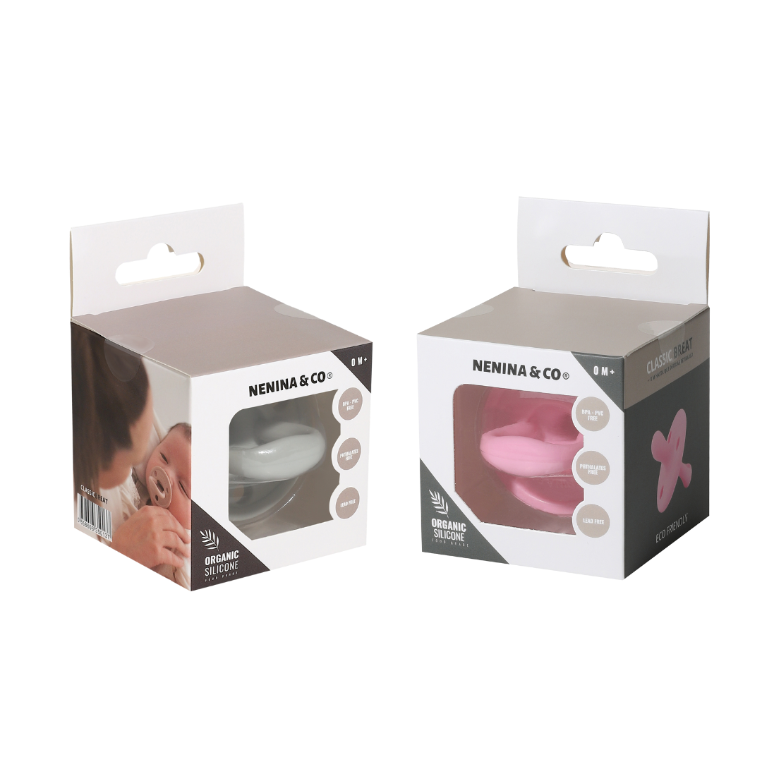 Biberon + 2 Chupetes CLÁSICOS Nenina & Co