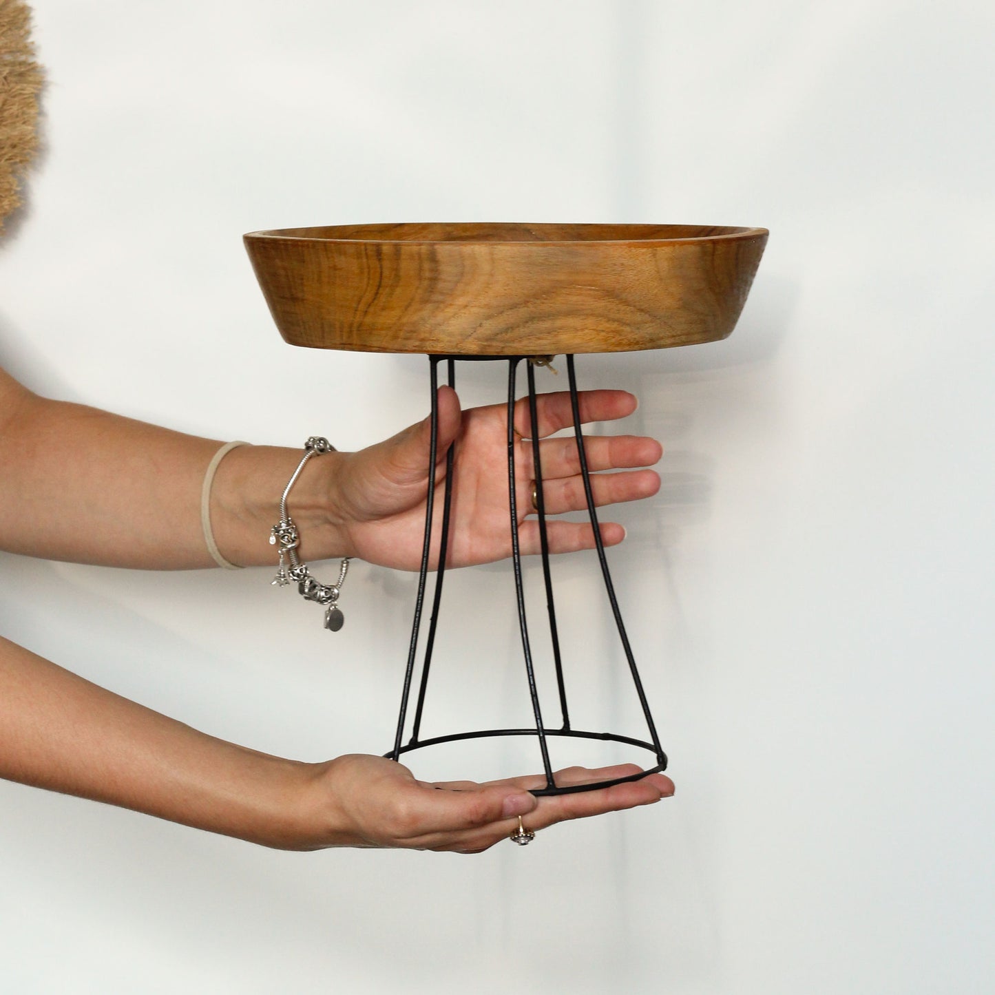 Cuencos de Madera Elevados