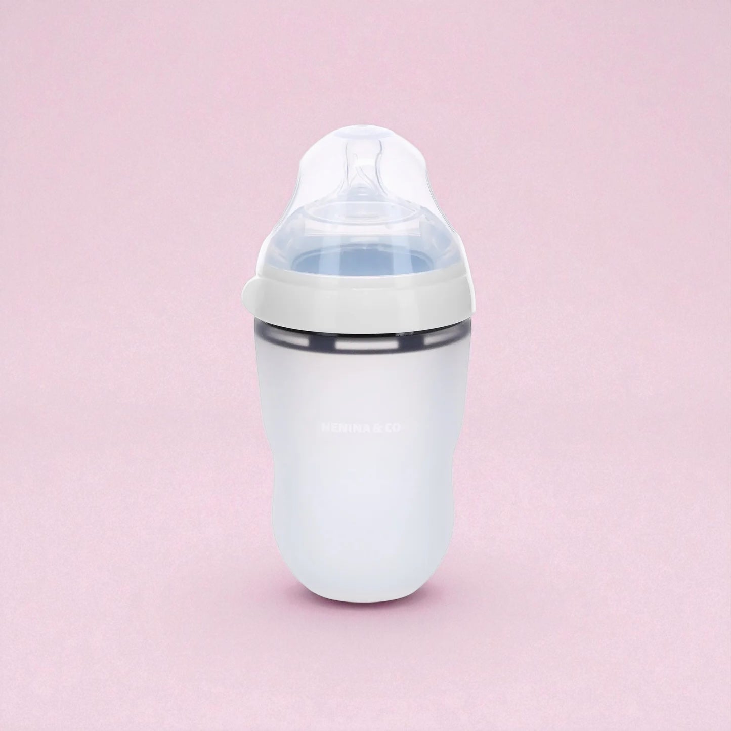 Biberones +0 meses aptos para lactancia materna de Silicona orgánica Nenina & Co
