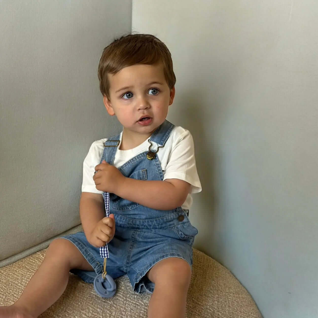 Chupetero Pack x 2 DIAMOND Blue + Vichy By Nenina & Co