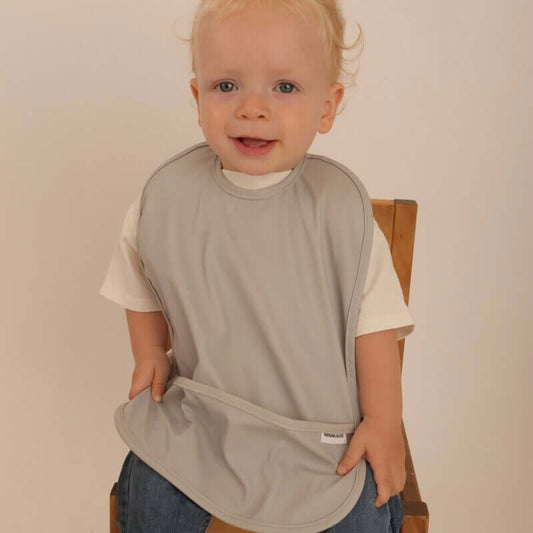 Babero London Gray  Nenina & Co