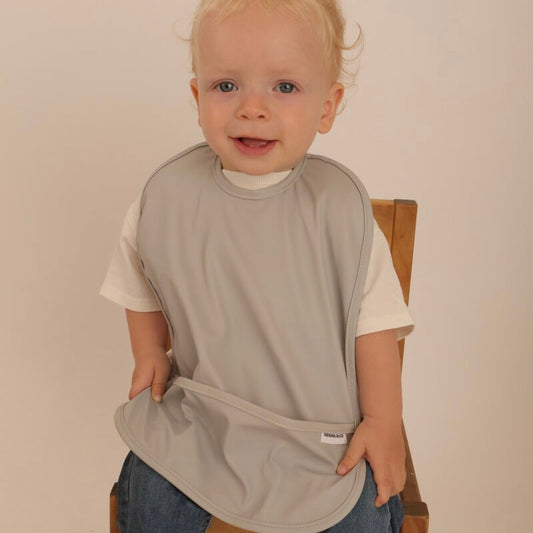 Babero London Gray  Nenina & Co