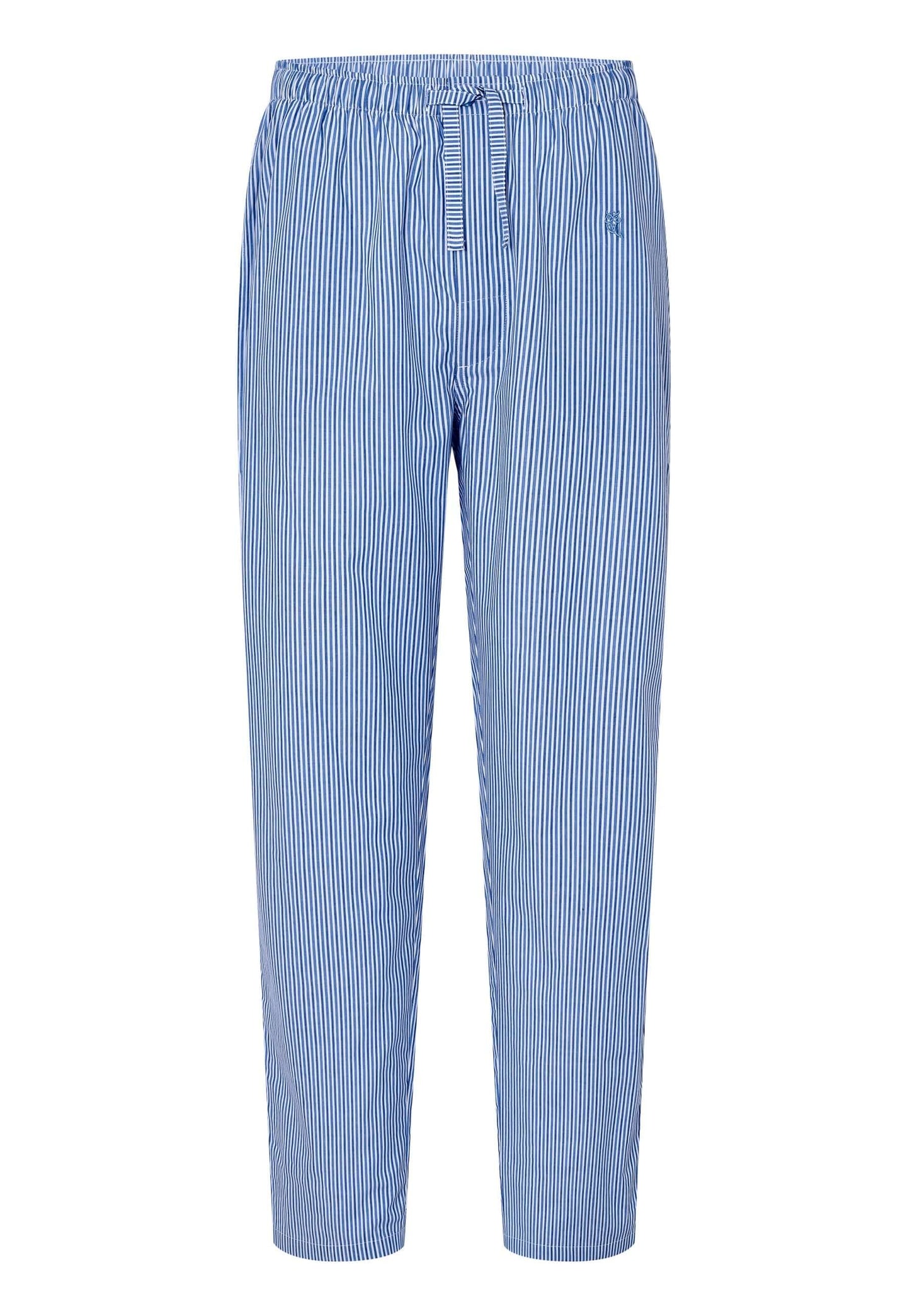 Pantalón Pijama Hombre Largo Algodón Popelín Rayas - Azul 8917_36