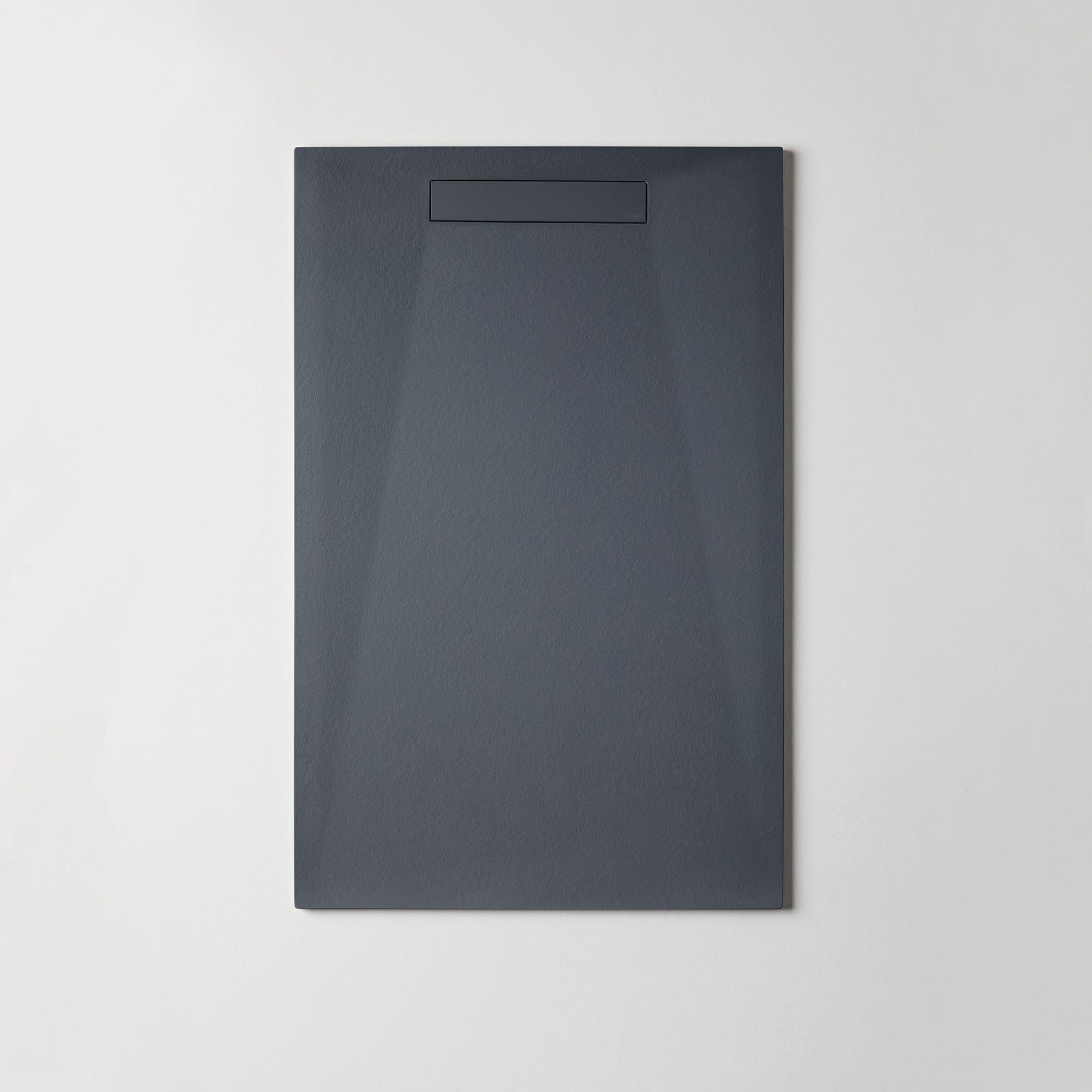Plato de Ducha Rectangular Gel Coat Color Grafito antideslizante y antibacteriano