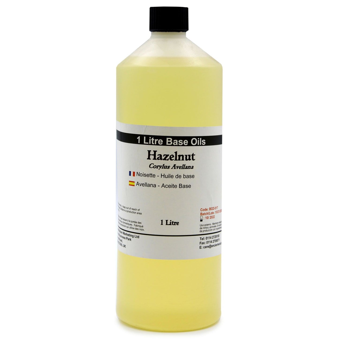 Aceite de avellana ideal como base para diluir aceites esenciales de forma segura