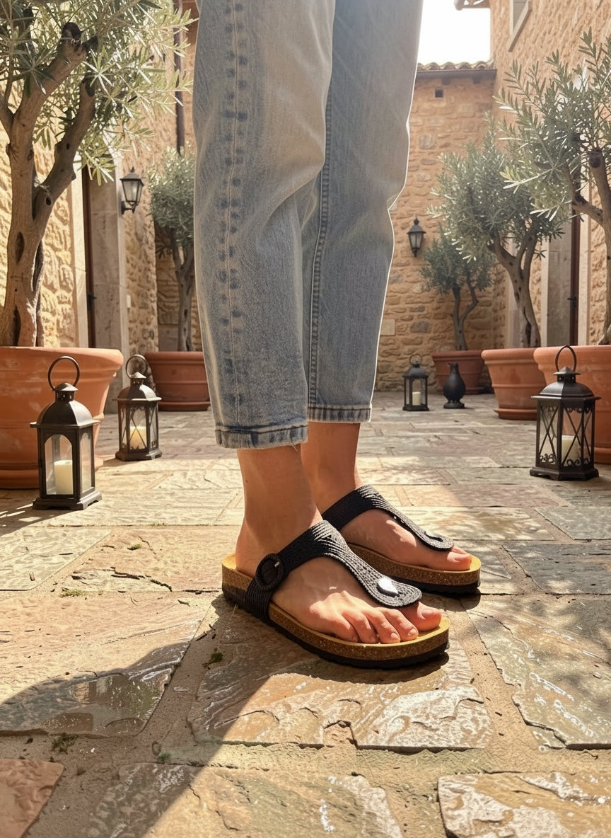 Sandalias Altea negro