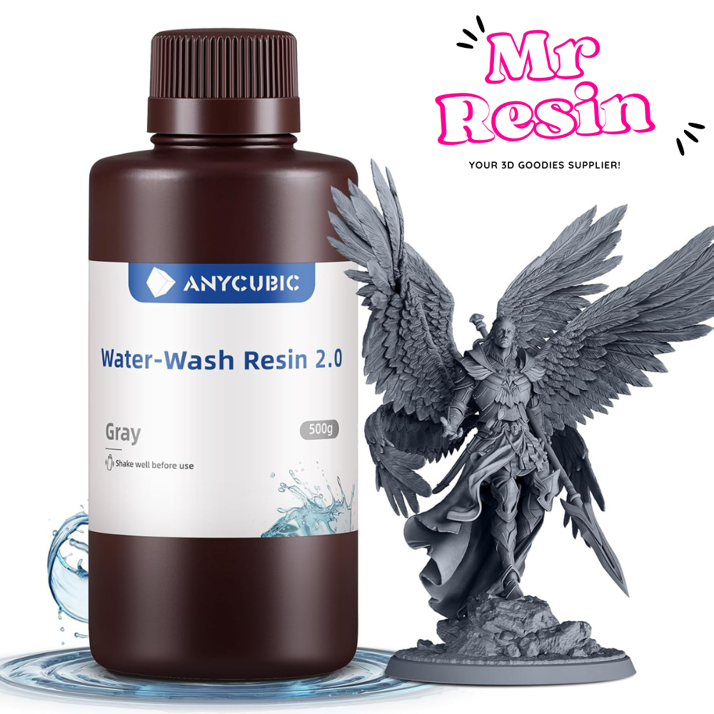 Resina lavable al agua 2.0 1kg para impresora 3D 9 colores