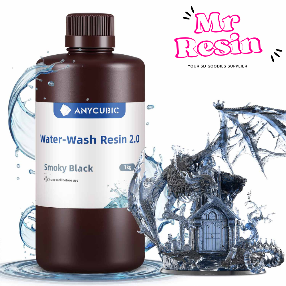 Resina lavable al agua 2.0 1kg para impresora 3D 9 colores