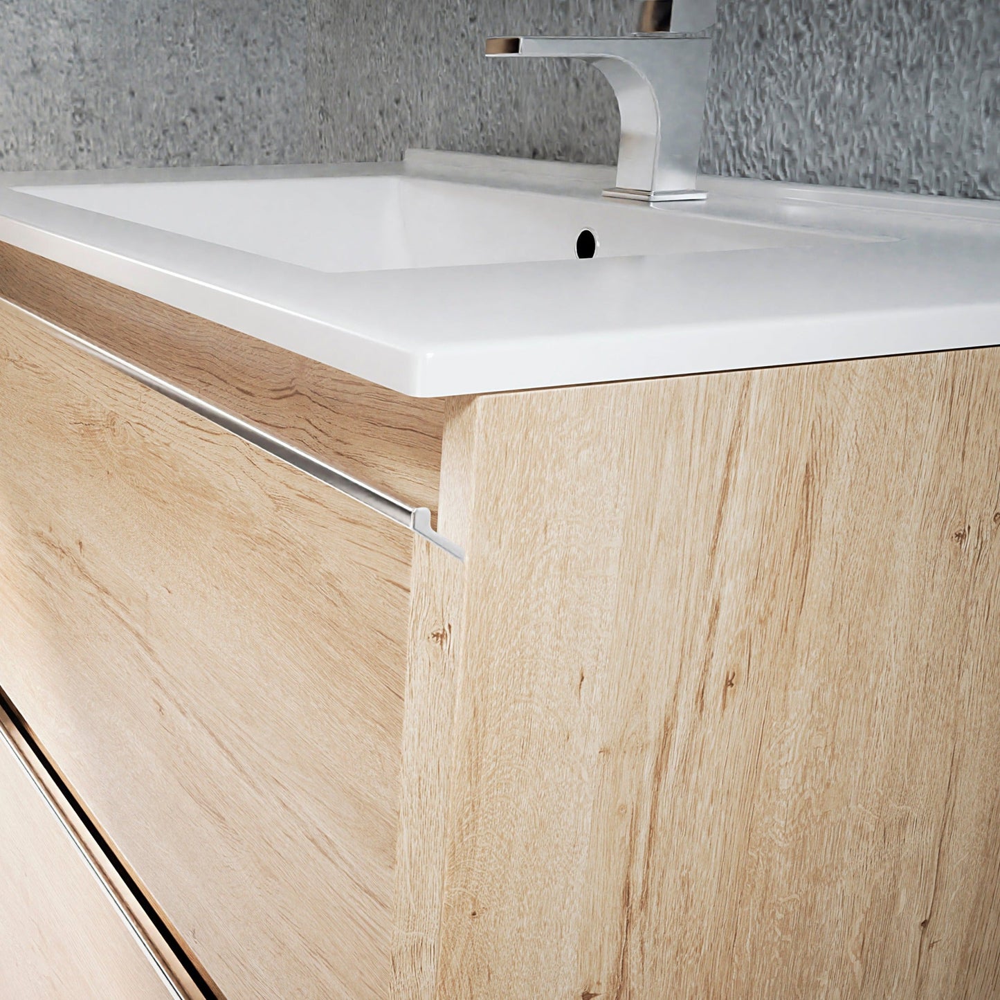 BATHME MADISON TOP Conjunto Completo Mueble 3 Cajones Bambú