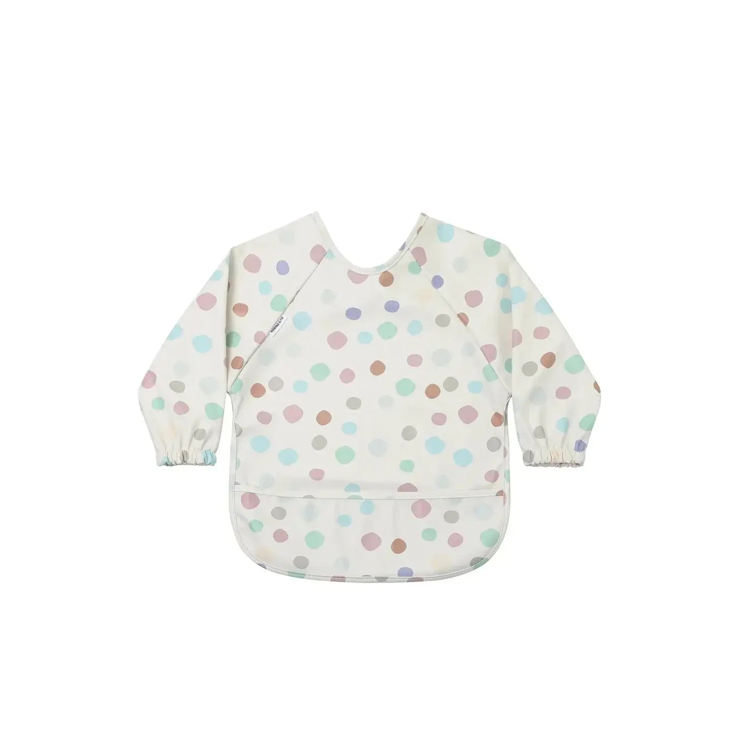 Babero con manga impermeable  Funny Polka Dots Nenina & Co