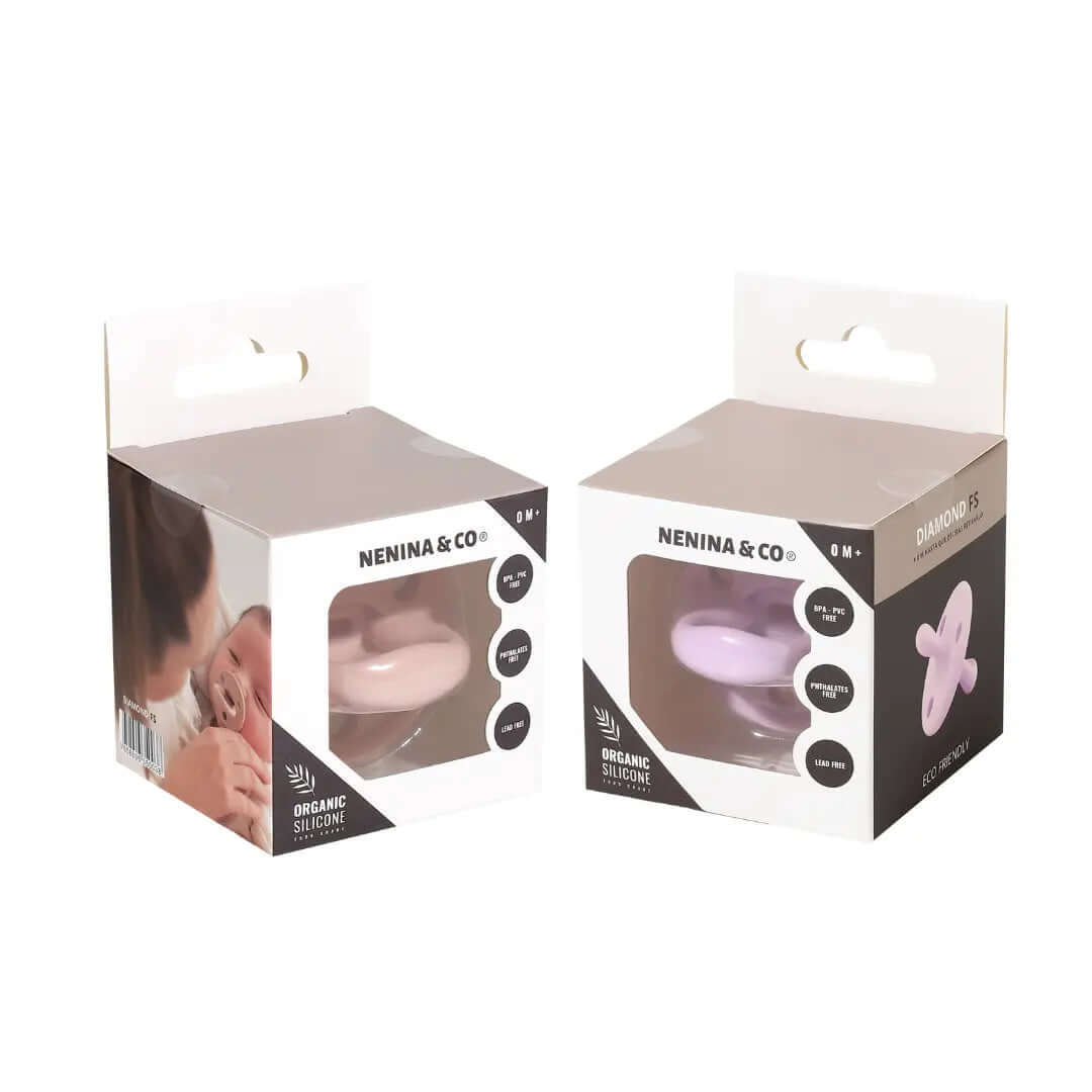 Biberon + 2 Chupetes DIAMOND FS Nenina & Co