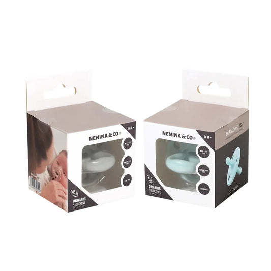 Biberon + 2 Chupetes DIAMOND FS Nenina & Co