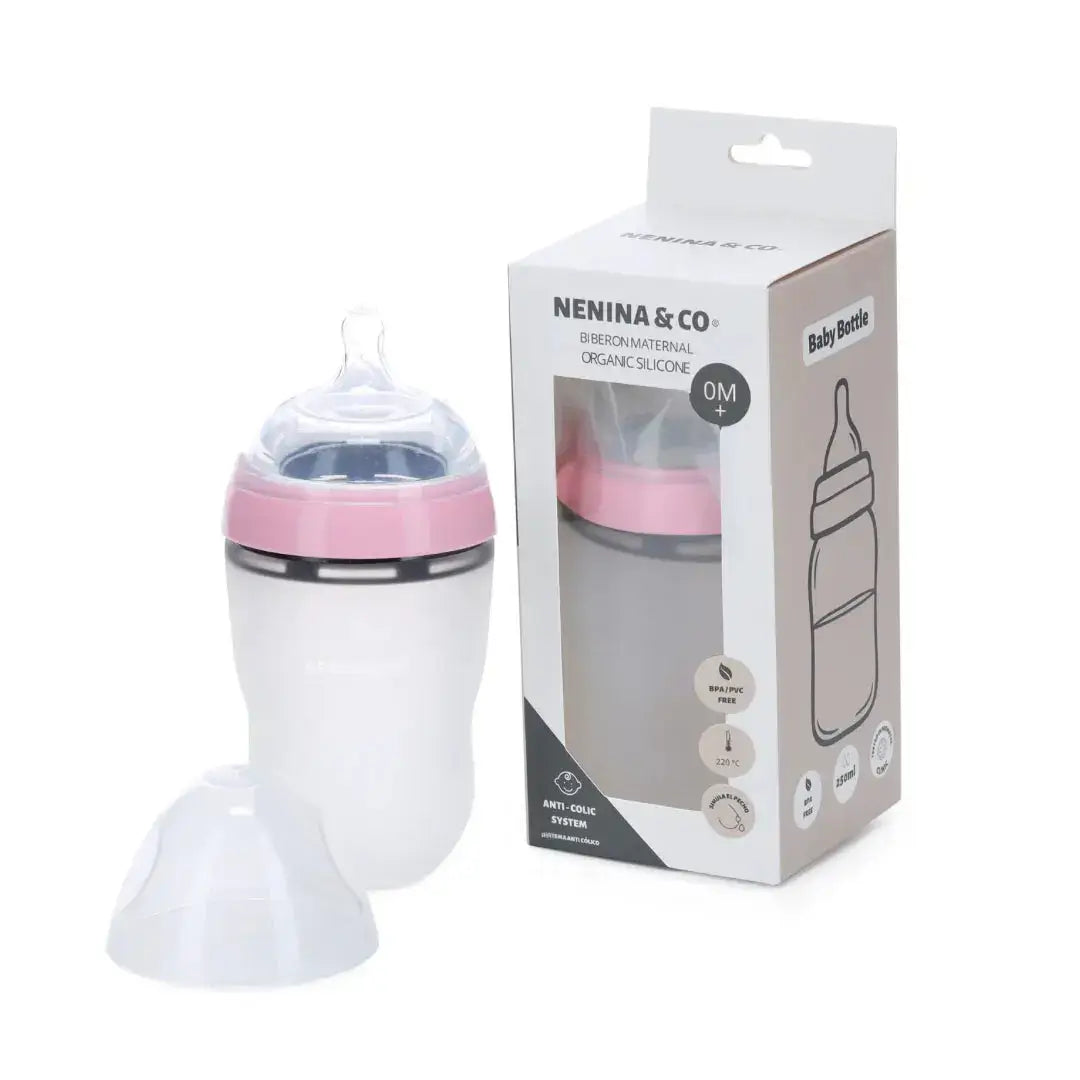 Bolso Maternal + Cambiador + 1 Biberon + 2 Chupetes DIAMOND + Guardachupete + 2 Chupeteros DIAMOND Nenina & Co