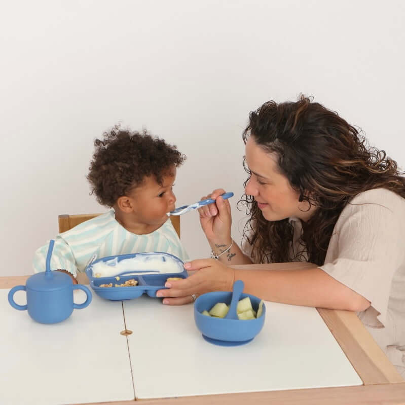 Babero con manga impermeable  Funny Polka Dots Nenina & Co