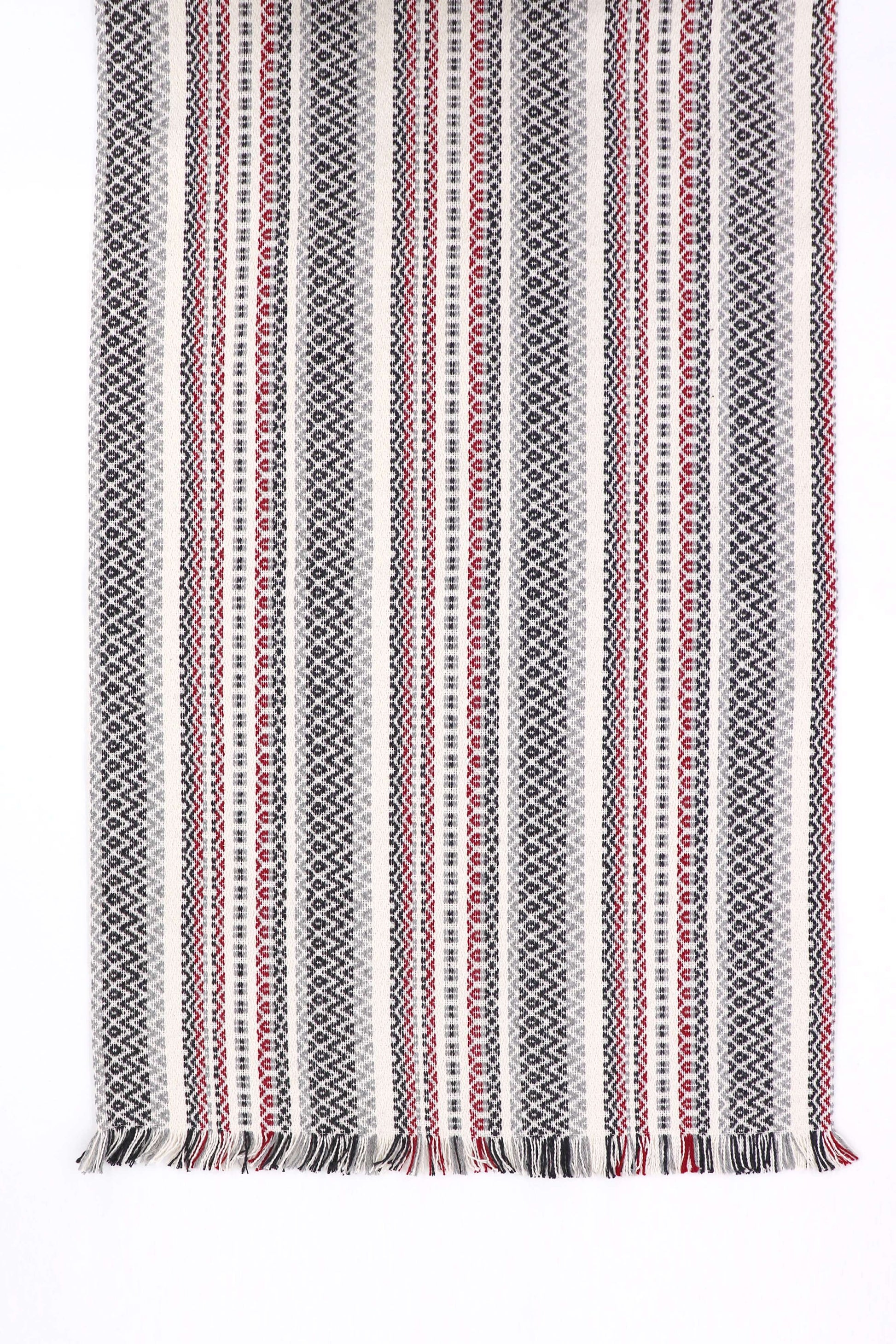 Camino de mesa granate 155cm decoración hogar elegante