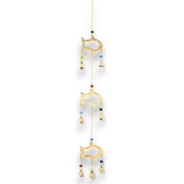 Campanas Indias - Pez - 7 Campanas - 8.5x54cm
