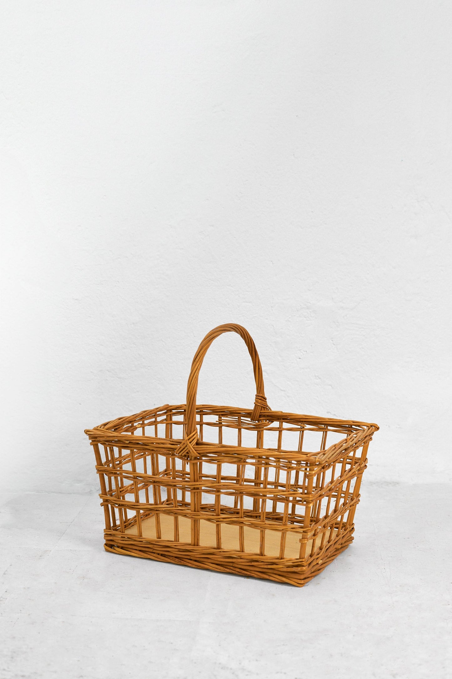 Cesta picnic calada mimbre natural