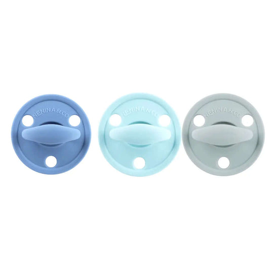 Chupete DIAMOND By Nenina & Co Celeste, Gris y Azul