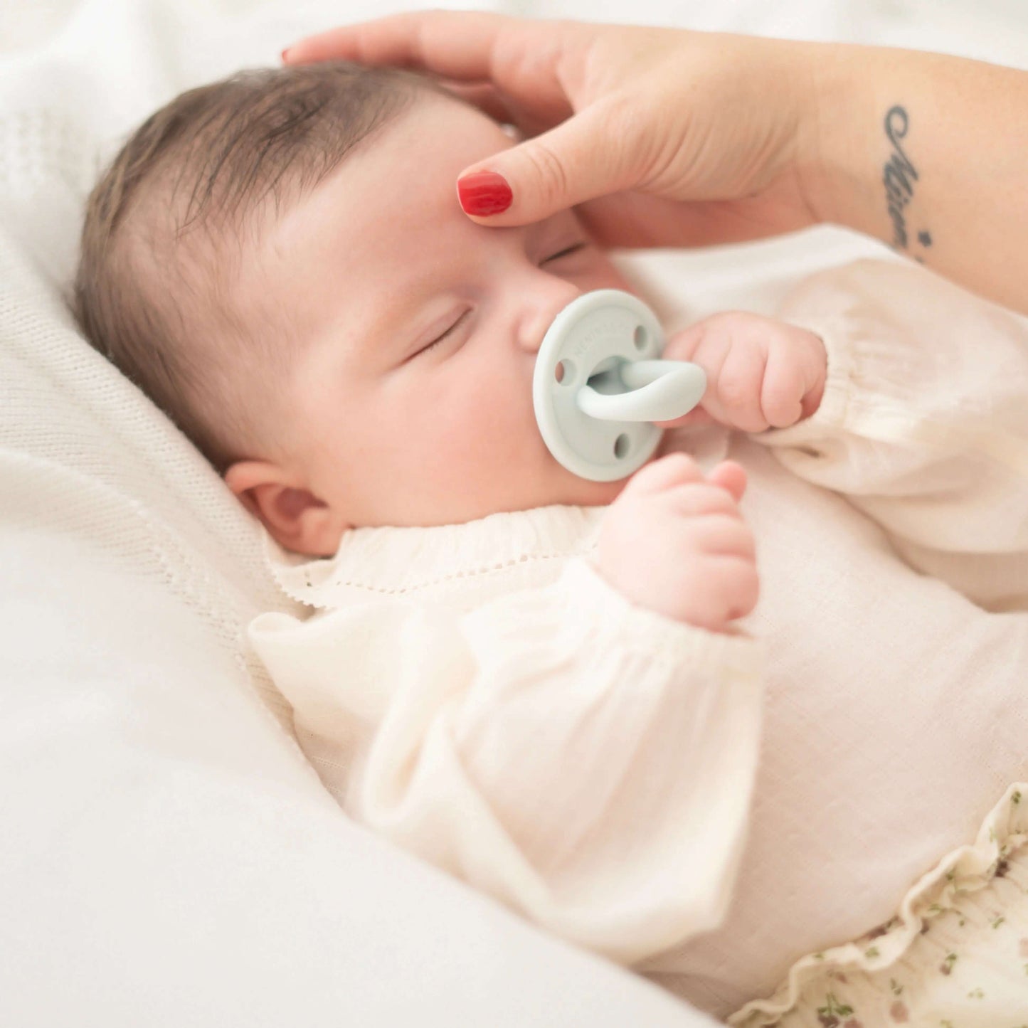 Chupete DIAMOND By Nenina & Co Celeste, Gris y Azul