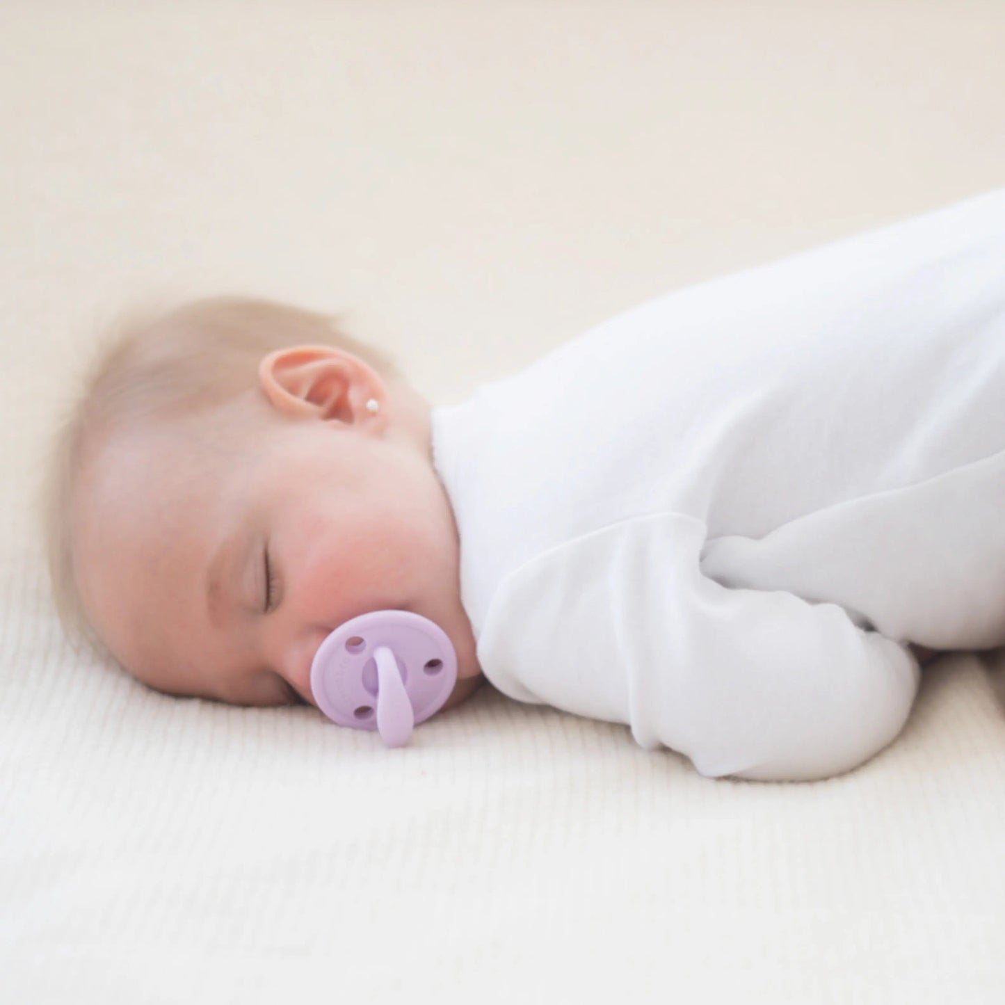 Chupete DIAMOND By Nenina & Co Lila y Mint | Silicona Orgánica para Bebé +12 Meses