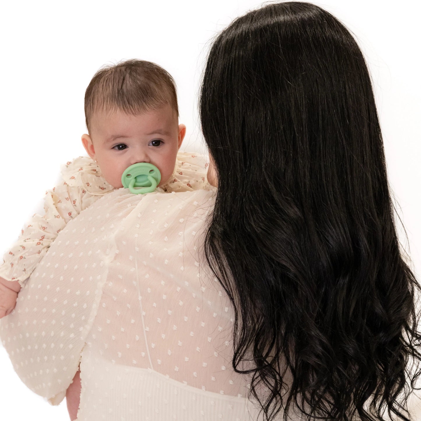 Chupete DIAMOND By Nenina & Co Lila y Mint | Silicona Orgánica para Bebé +12 Meses