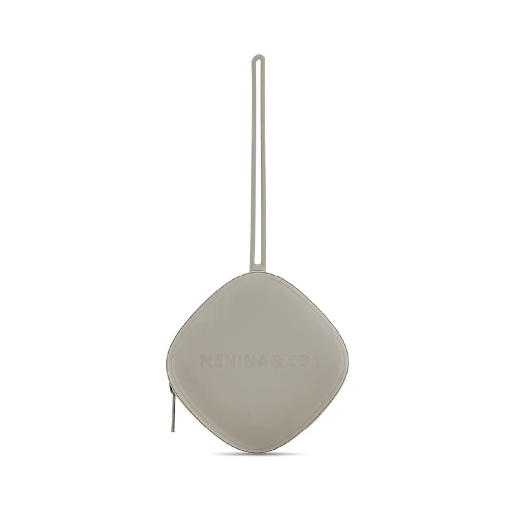 Chupete DIAMOND + Guardachupete DIAMOND Dusty Grey Nenina & Co