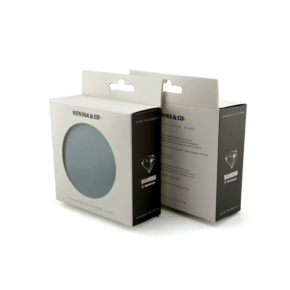 Chupete DIAMOND + Guardachupete DIAMOND Dusty beige Nenina & Co