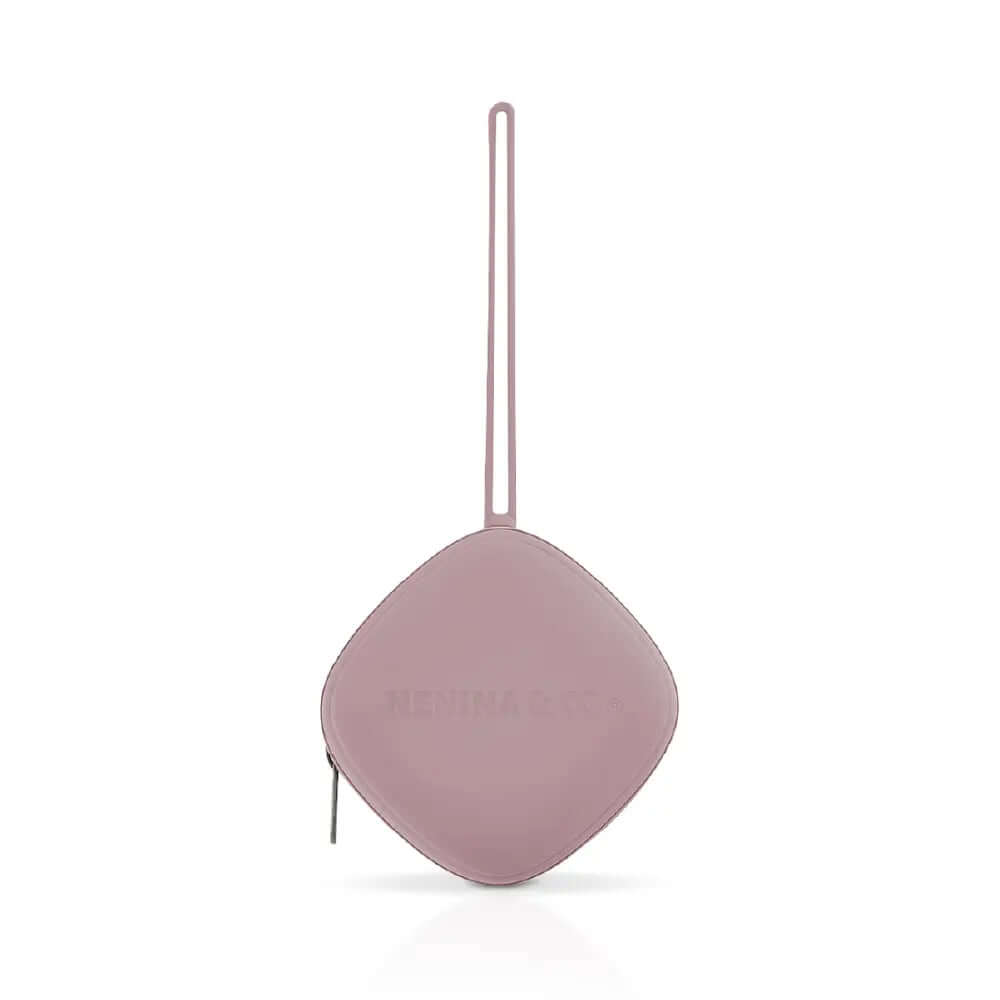 Chupete DIAMOND + Guardachupete DIAMOND Dusty pink Nenina & Co
