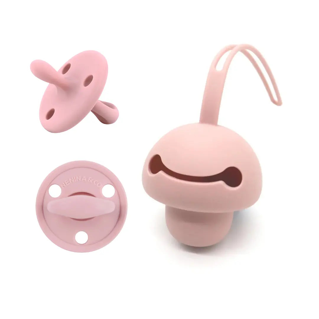 Chupete DIAMOND + Guardachupete de Silicona orgánica