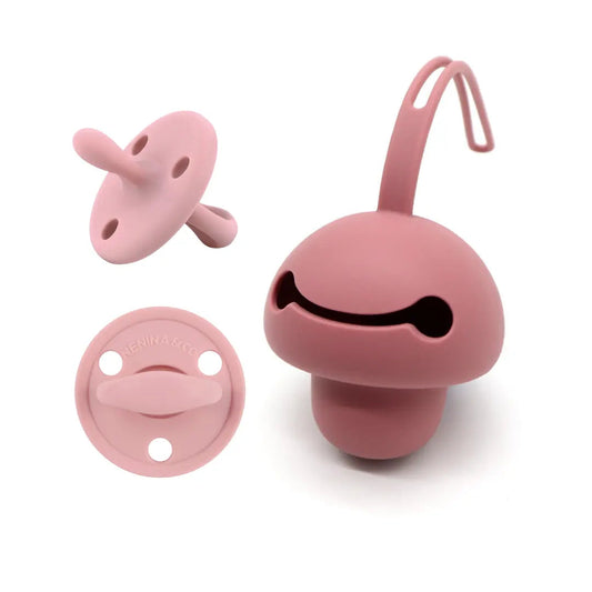 Chupete DIAMOND + Guardachupete de Silicona orgánica