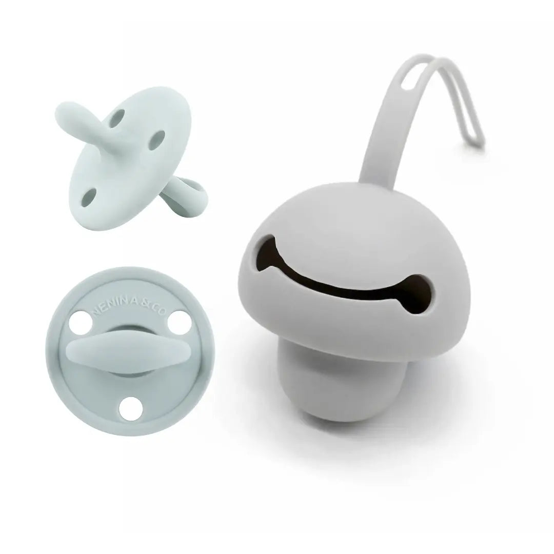 Chupete DIAMOND + Guardachupete de Silicona orgánica